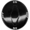 BUNN - 01054.0000 - ON-OFF KNOB 2 D, OFF-ON-OFF-ON