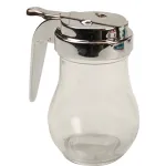 206-0 Vollrath - Premium 6 oz Glass Server with Chrome Top