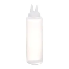 VOLLRATH - 2212-13 - BOTTLE,SQUEEZE, TWIN TIP,12OZ