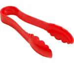 CAM6TGS404 Cambro - Scallop Tongs 6" Red Plastic