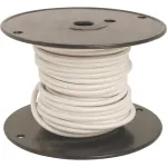 253-1164 - WIRE,HI-TEMP (12 GA,WHITE,50 FT ROLL)