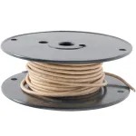 253-1402 - WIRE,HI-TEMP, 12GA,TAN,50',MG