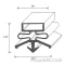 VIC50751901 - 19 3/4" x 23 7/8" Door Gasket