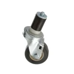 26-2400 - SWIVEL STEM CASTER 3 W  1-1/2 OD TUBING