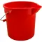 RUBBERMAID - FG261400RED - BUCKET 14 QT, 12"OD, RED