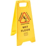 262-1000 - SIGN,FLOOR, CAUTION,A-FRAME