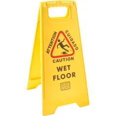262-1000 - SIGN,FLOOR, CAUTION,A-FRAME