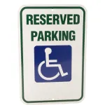 280-1212 - SIGN,RESERVED PARKING, 12X18