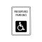 280-1213 - SIGN,RESERVED PARKING, 18X24