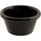 280-1380 - RAMEKIN,SMOOTH, 2 OZ,BLACK, 12-PK