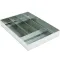280-1611 - ORGANIZER,FLATWARE, 5 COMP,S/S