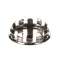 MASTERBILT - 29-01300 - PLUG BUTTON, 1 CHROME M ETAL TR