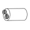 STAR MFG - 2E-Z5181 - CAPACITOR RUN-20MF