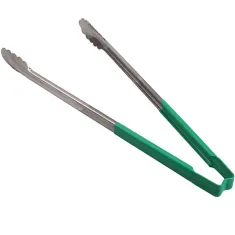 VOLLRATH - 4781670 - TONGS,SCALLOP, 16",GRN HDL