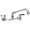 FISHER MFG - 61077 - FAUCET,8"WALL, LEADFREE,SS,8"SP
