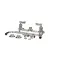 FISHER MFG - 3253 - ADJUSTABLE PANTRY FAUCET 8" CTR WALL 12" NOZ