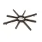 MONTAGUE - 3370-7 - GRATE 3-1/8D, 13-1/2 LONGST PT