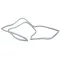 74-1051 - DOOR GASKET 23-1/2" X 59-3/4"