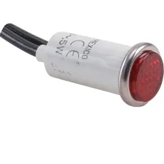149-1024 - SIGNAL LIGHT 1/2" RED 125V