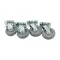 35803 - Large Swivel Plate Caster Set with  5 in Wheels
