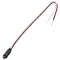 38-1161 - SIGNAL LIGHT 1/4" RED, 6V