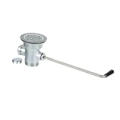 T&S BRASS - B-3942 - WASTE DRAIN VALVE, TWIST, 3" X 2"