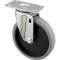 262-1056 - CASTER,PLATE (5"OD,SWVL,GRAY)