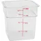CAMBRO - 4SFSCW - CONTAINER CLEAR  4QT