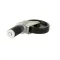 120-1075 - CASTER,STEM (4"OD,SWVL,BLACK)
