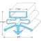 74-1353 - GASKET,- 13" X 22-7/8"