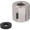 FISHER MFG - 51659 - ADAPTOR,HOSE, LEADFREE,TO T&S