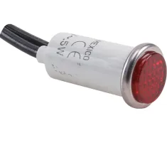 149-1024 - SIGNAL LIGHT 1/2" RED 125V
