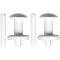 MANITOWOC - 5650459 - HANGER, WATER CURTN (2/PKG)