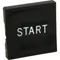 OLIVER - 5708-6100 - BUTTON, BLK/SQ W/ START MARKING