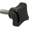 OLIVER - 5911-7210 - KNOB, 4-ARM W/ STUD M5-0.8X15
