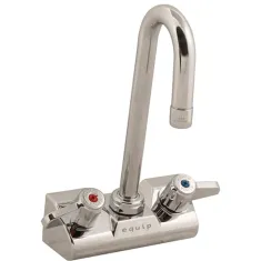 T&S BRASS - 5F-4WLX03 - FAUCET,4"WALL, 3"GSNK,LEADFREE