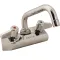 T&S BRASS - 5F-4WLX06 - FAUCET,4"WALL, 6"SPT, LEADFREE