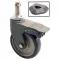 126-3220 - CASTER,STEM, 5" POLY, BRAKE