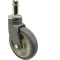 126-3218 - CASTER,STEM, 5" POLY, SWIVEL