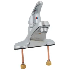T&S BRASS - 5SL-1000 - FAUCET,4" DECK, SINGLE CONTROL