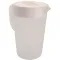 280-1728 - PITCHER, W/LID,1 GAL,CLEAR,PLST