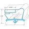 74-1248 - DRAWER GASKET 7" X 28 13/16"