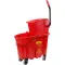 262-1155 - BUCKET,MOP, W/WRINGER,RED