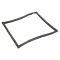 800-9697 - GASKET, 17" X 18-1/2" OD 5/8", SCREW, BLACK