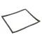 800-9698 - GASKET, 18-1/2" X 21" OD 5/8", SCREW, BLACK