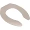 800-9915 - ELONGATED TOILET SEAT BONE COLOR NO LID