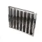 801-4166 - HOOD FILTER, TYPE6, S/S, 20X25 W/ LOCK HANDLES