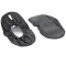 801-4458 - SHOE COVER, REUSE, PAIR, GRIP-MAX, BLACK, LARGE