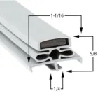 8019464 - Half Door Gasket