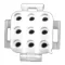 FRYMASTER - 8070155 - CONNECTOR - 9 PIN MALE